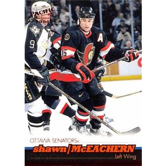 Paralelní karty - McEachern Shawn - 1999-00 Pacific Red No.291
