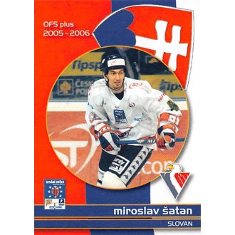 Extraliga OFS - Šatan Miroslav - 2005-06 OFS Utkání hvězd No.38