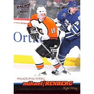 Paralelní karty - Renberg Mikael - 1999-00 Pacific Red No.311