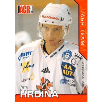 Extraliga OFS - Hrdina Jan - 2005-06 OFS Jágr Team No.11