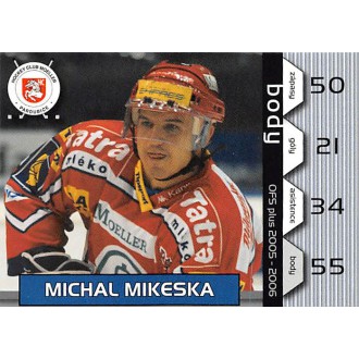 Extraliga OFS - Mikeska Michal - 2005-06 OFS Body No.1