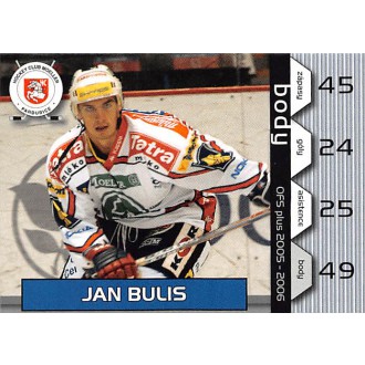 Extraliga OFS - Bulis Jan - 2005-06 OFS Body No.3