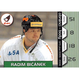 Extraliga OFS - Bičánek Radim - 2005-06 OFS Obránci body No.6