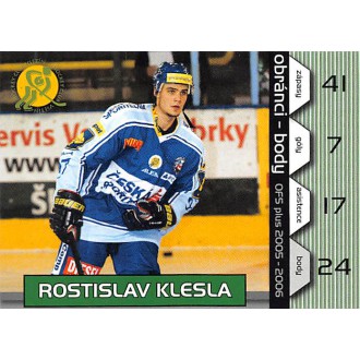 Extraliga OFS - Klesla Rostislav - 2005-06 OFS Obránci body No.8