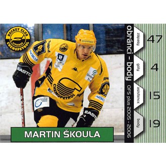 Extraliga OFS - Škoula Martin - 2005-06 OFS Obránci body No.12