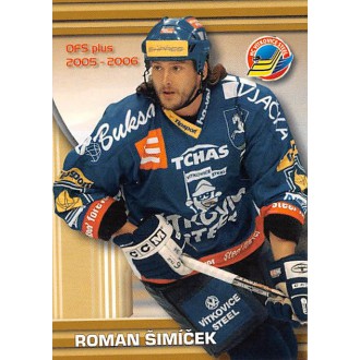 Extraliga OFS - Šimíček Roman - 2005-06 OFS Tipsport Extraliga No.9