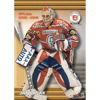 Extraliga OFS - Lašák Ján - 2005-06 OFS Tipsport Extraliga No.20