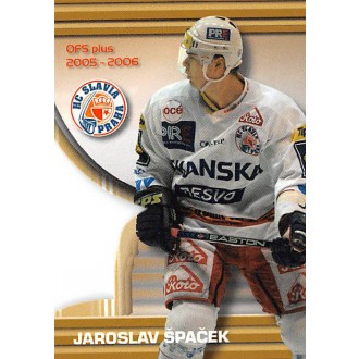 Extraliga OFS - Špaček Jaroslav - 2005-06 OFS NH Die-Cut No.6