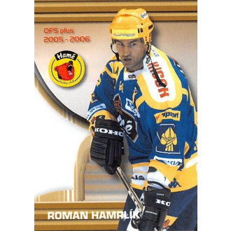 Extraliga OFS - Hamrlík Roman - 2005-06 OFS NH Die-Cut No.12