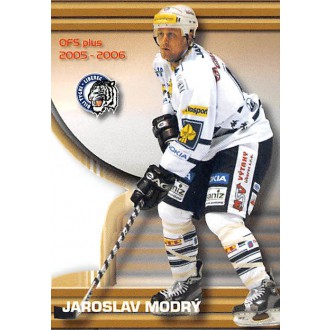 Extraliga OFS - Modrý Jaroslav - 2005-06 OFS NH Die-Cut No.19