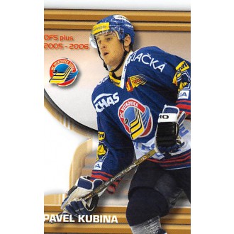 Extraliga OFS - Kubina Pavel - 2005-06 OFS NH Die-Cut No.24