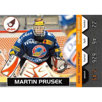 Extraliga OFS - Prusek Martin - 2005-06 OFS Průměr zásahů No.9