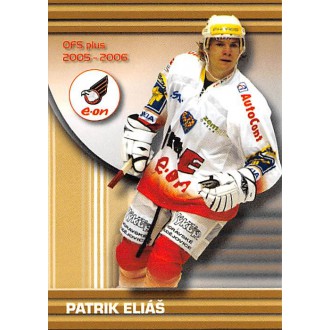 Extraliga OFS - Eliáš Patrik - 2005-06 OFS NH Die-Cut Neořezané No.15