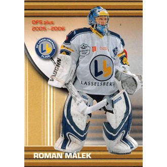 Extraliga OFS - Málek Roman - 2005-06 OFS NH Die-Cut Neořezané No.23