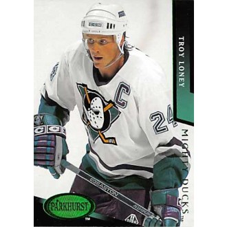 Paralelní karty - Loney Troy - 1993-94 Parkhurst Emerald Ice No.9