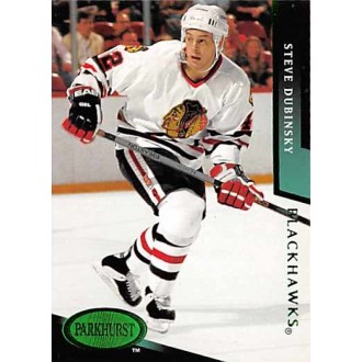 Paralelní karty - Dubinsky Steve - 1993-94 Parkhurst Emerald Ice No.40