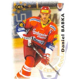 Extraliga OFS - Babka Daniel - 2003-04 OFS No.256