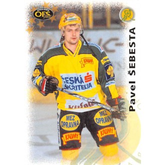 Extraliga OFS - Šebesta Pavel - 2003-04 OFS No.357