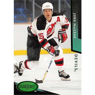 Paralelní karty - MacLean John - 1993-94 Parkhurst Emerald Ice No.115