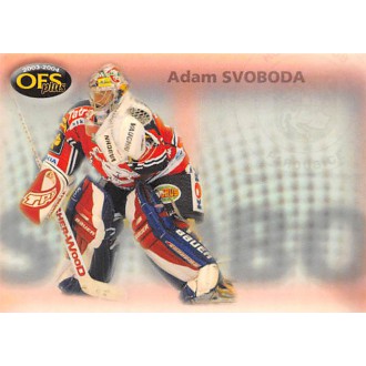 Extraliga OFS - Svoboda Adam - 2003-04 OFS Seznam karet No.3