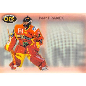 Extraliga OFS - Franěk Petr - 2003-04 OFS Seznam karet No.4