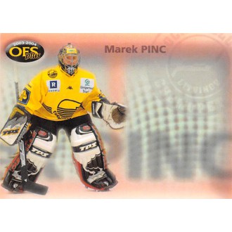 Extraliga OFS - Pinc Marek - 2003-04 OFS Seznam karet No.5