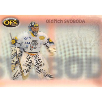 Extraliga OFS - Svoboda Oldřich - 2003-04 OFS Seznam karet No.6