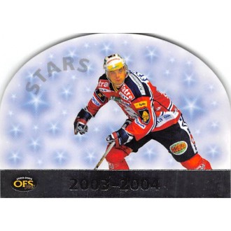 Extraliga OFS - Sýkora Petr - 2003-04 OFS Insert M stříbrná No.M4