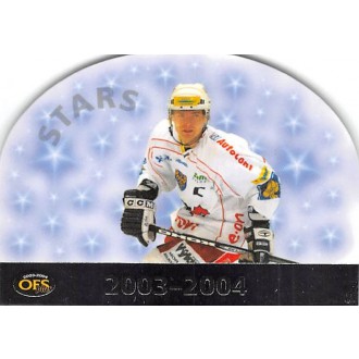 Extraliga OFS - Pucher Peter - 2003-04 OFS Insert M stříbrná No.M20