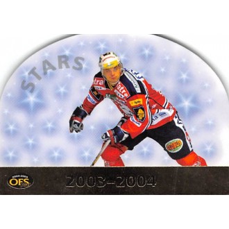 Extraliga OFS - Sýkora Petr - 2003-04 OFS Insert M zlatá No.M4