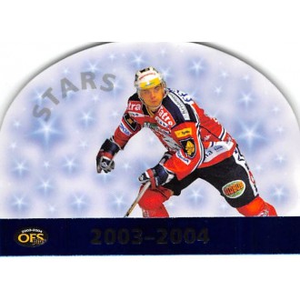 Extraliga OFS - Sýkora Petr 2003-04 OFS Insert M modrá No.M4