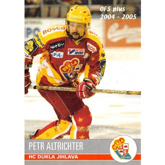 Extraliga OFS - Altrichter Petr - 2004-05 OFS No.1