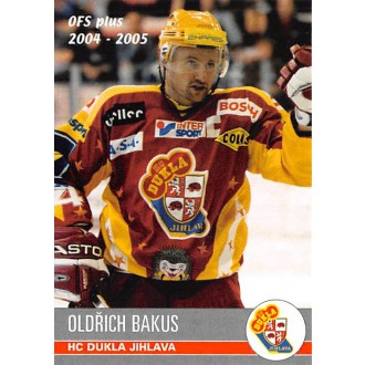 Extraliga OFS - Bakus Oldřich - 2004-05 OFS No.2