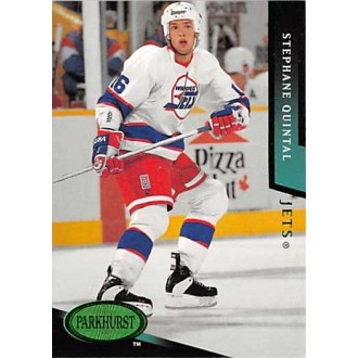 Paralelní karty - Quintal Stephane - 1993-94 Parkhurst Emerald Ice No.500