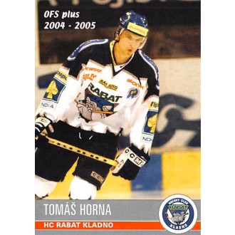 Extraliga OFS - Horna Tomáš - 2004-05 OFS No.55