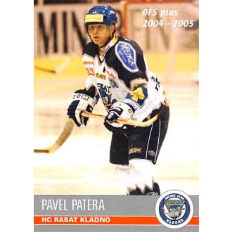 Extraliga OFS - Patera Pavel - 2004-05 OFS No.63