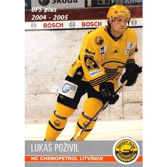 Extraliga OFS - Poživil Lukáš - 2004-05 OFS No.101