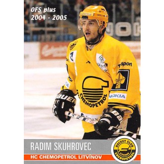 Extraliga OFS - Skuhrovec Radim - 2004-05 OFS No.107