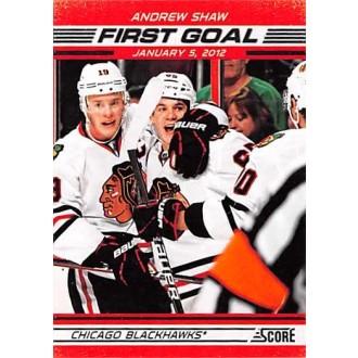 Insertní karty - Shaw Andrew - 2012-13 Score First Goal No.FG3