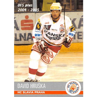 Extraliga OFS - Hruška David - 2004-05 OFS No.163