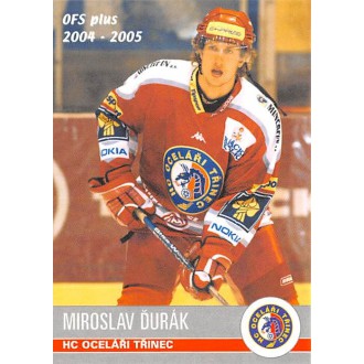 Extraliga OFS - Ďurák Miroslav - 2004-05 OFS No.207