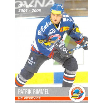 Extraliga OFS - Rimmel Patrik - 2004-05 OFS No.239