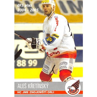 Extraliga OFS - Křetínský Aleš - 2004-05 OFS No.306