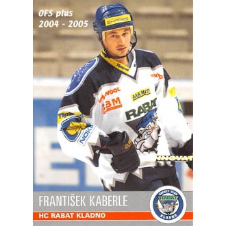 Extraliga OFS - Kaberle František - 2004-05 OFS No.331