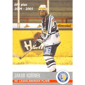 Extraliga OFS - Kořínek Jakub - 2004-05 OFS No.345