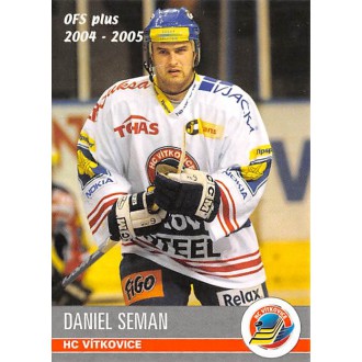 Extraliga OFS - Seman Daniel - 2004-05 OFS No.355