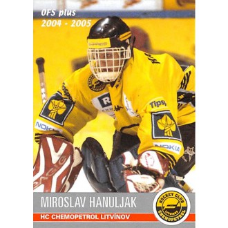 Extraliga OFS - Hanuljak Miroslav - 2004-05 OFS No.370
