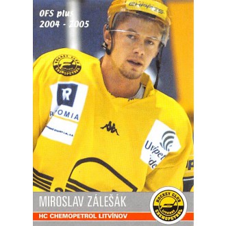 Extraliga OFS - Zálešák Miroslav - 2004-05 OFS No.371