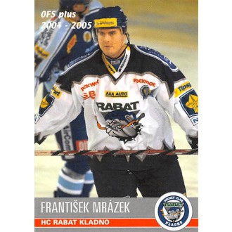 Extraliga OFS - Mrázek František - 2004-05 OFS No.384