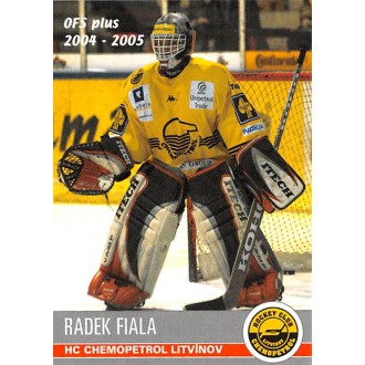 Extraliga OFS - Fiala Radek - 2004-05 OFS No.386